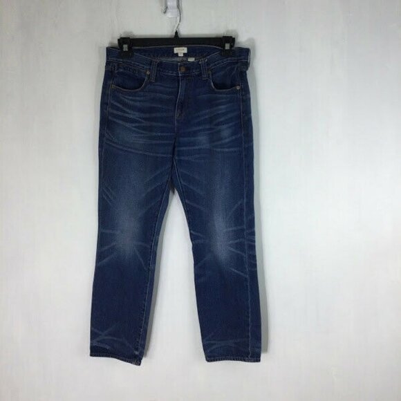 J. Crew Field Wash Boyfriend Jeans Distress F4485 - Picture 6 of 9